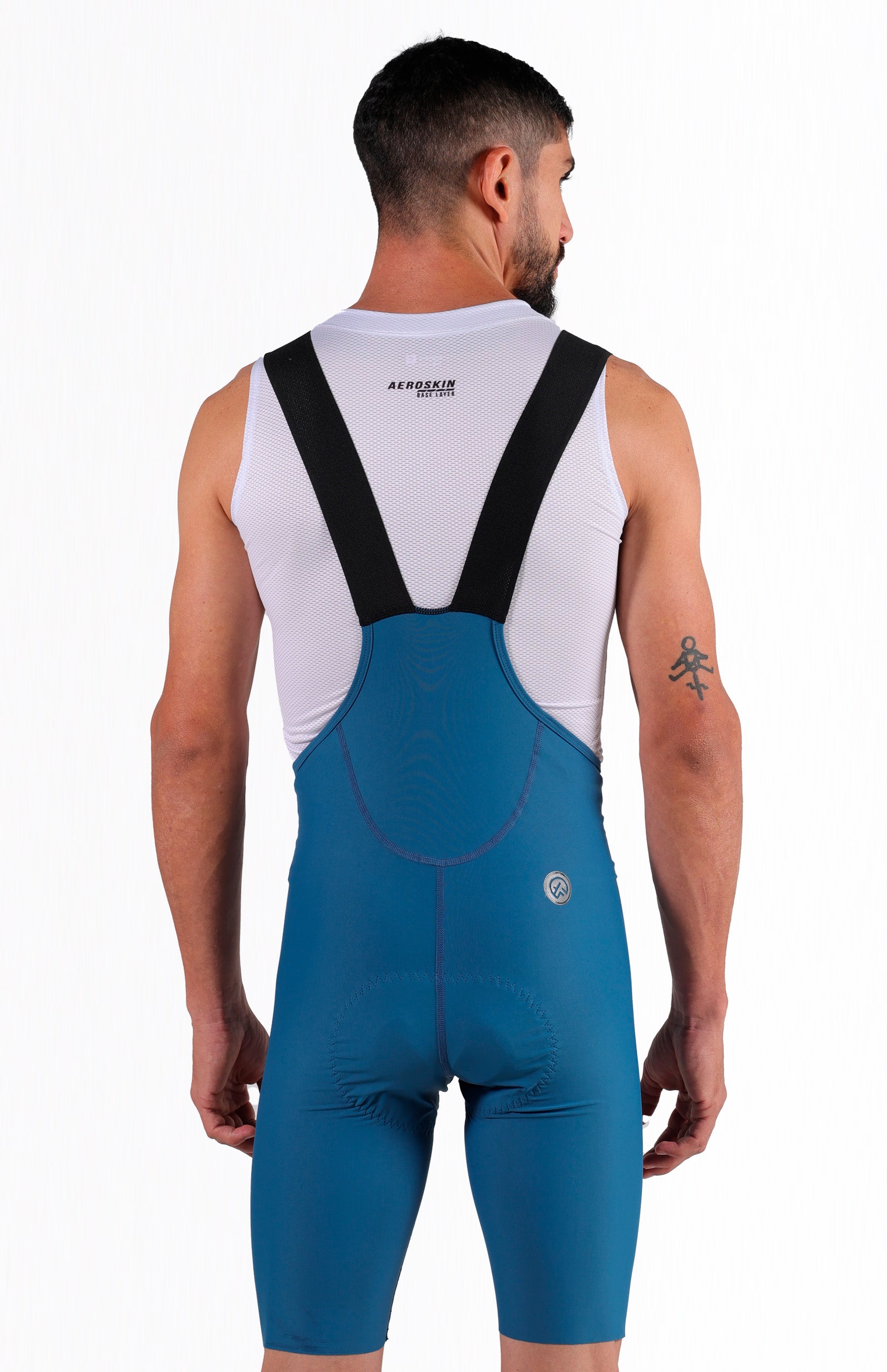 Licra Sin Costuras HighForce Classic Azul Pacífico