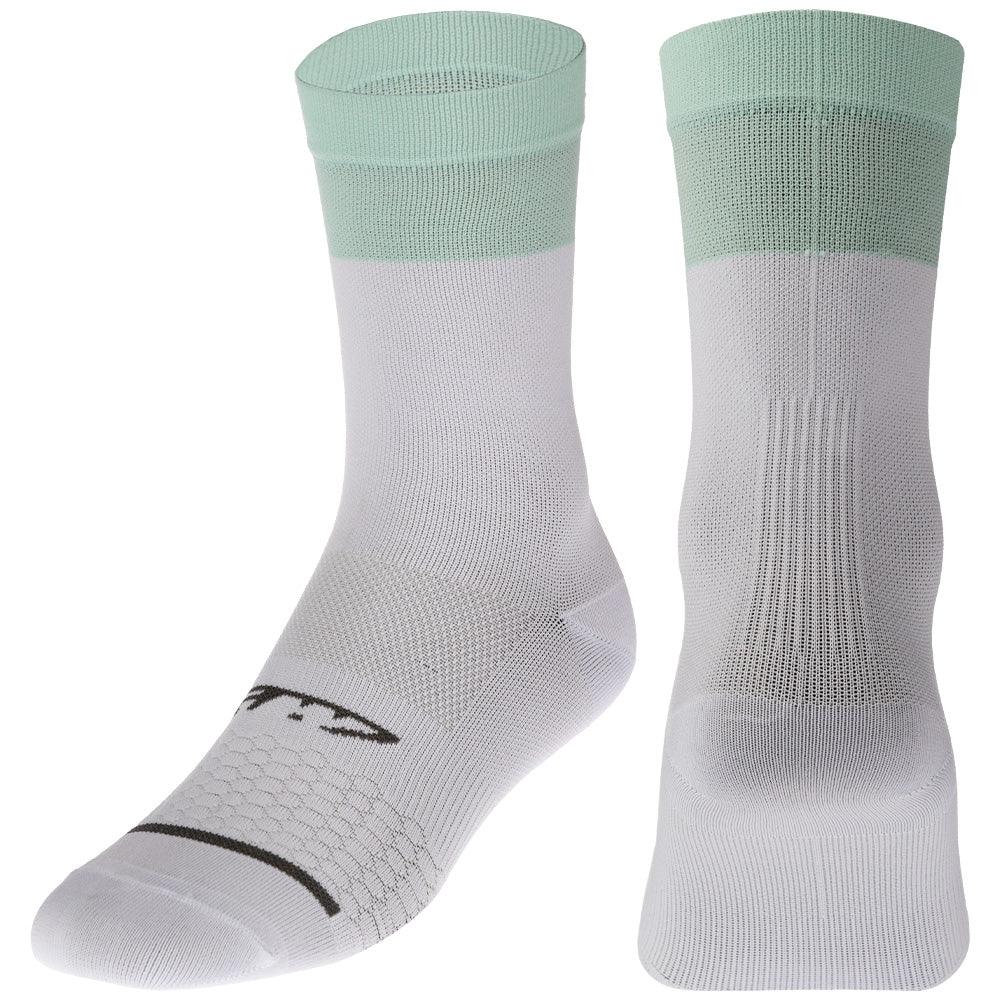 Medias de Ciclismo GW Lithe Blanco Menta