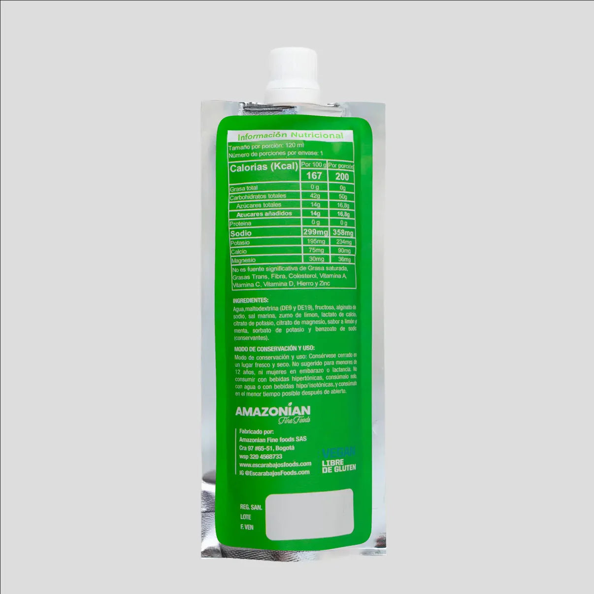 Gel energético Bee Boost Limón + Electrolitos 120 g