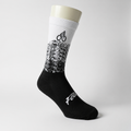 Medias Deportivas Felix Negro Blanco Talla Única