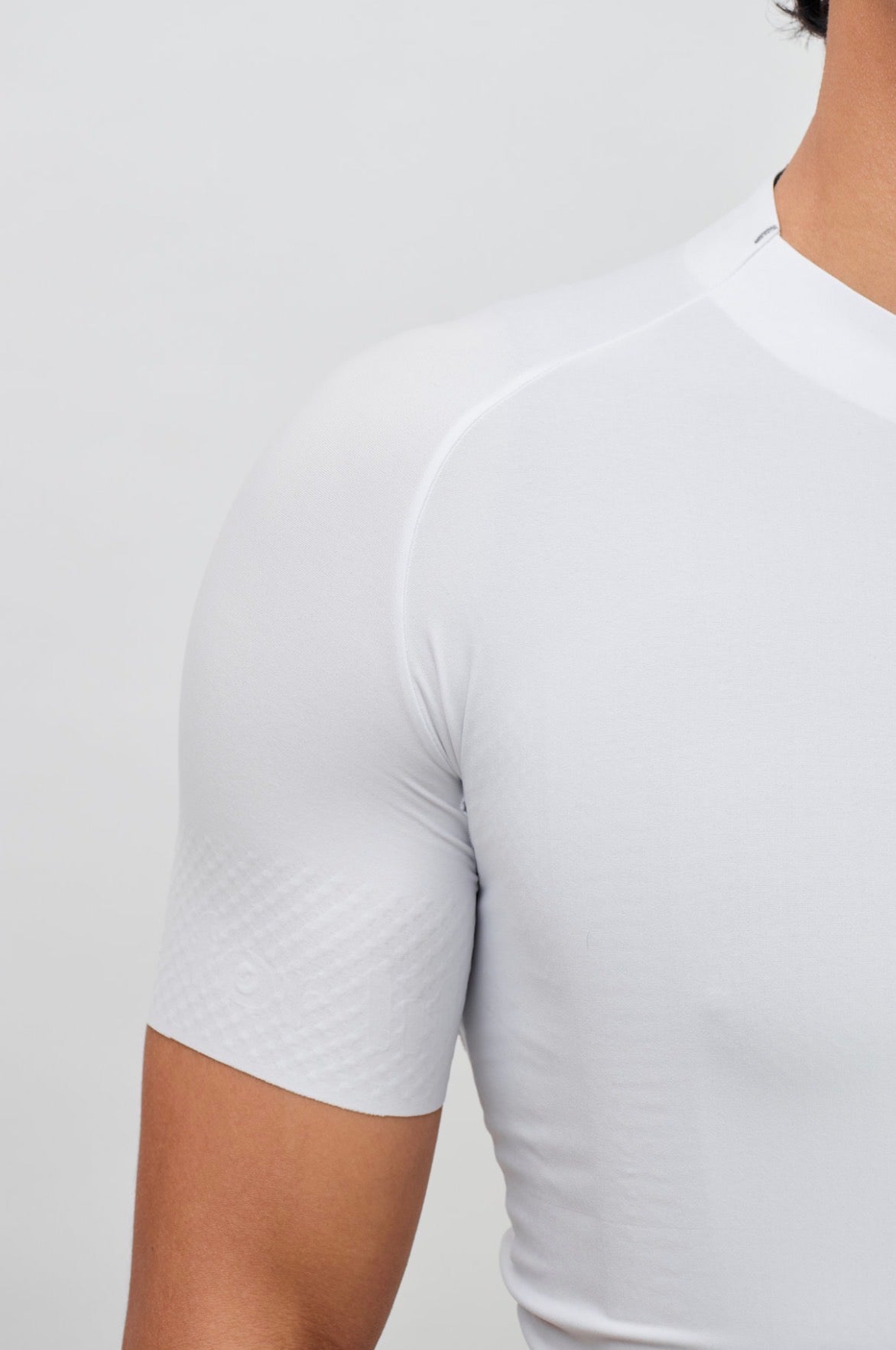 Jersey de ciclismo Ionik Pro masculino blanco Neckless