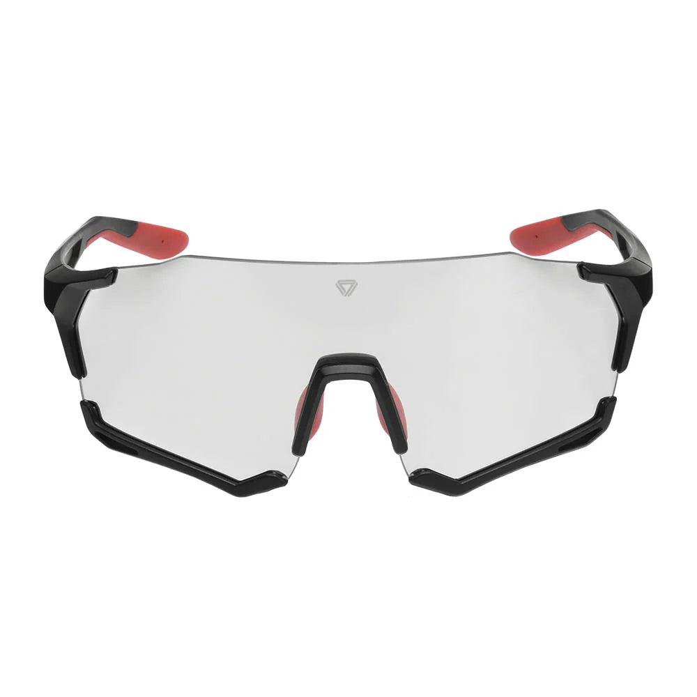 Gafas de ciclismo GW Faster fotocromáticas negras