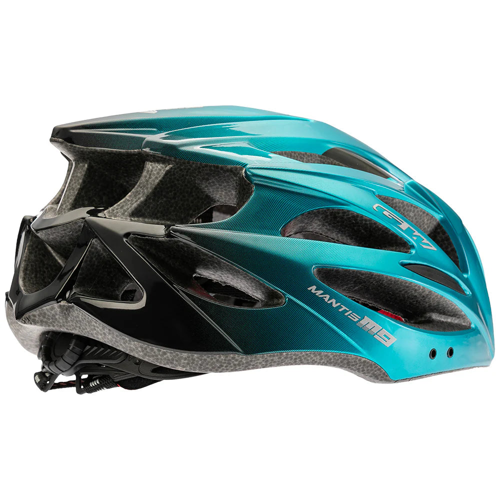 Casco de ciclismo GW Mantis M9 aguamarina