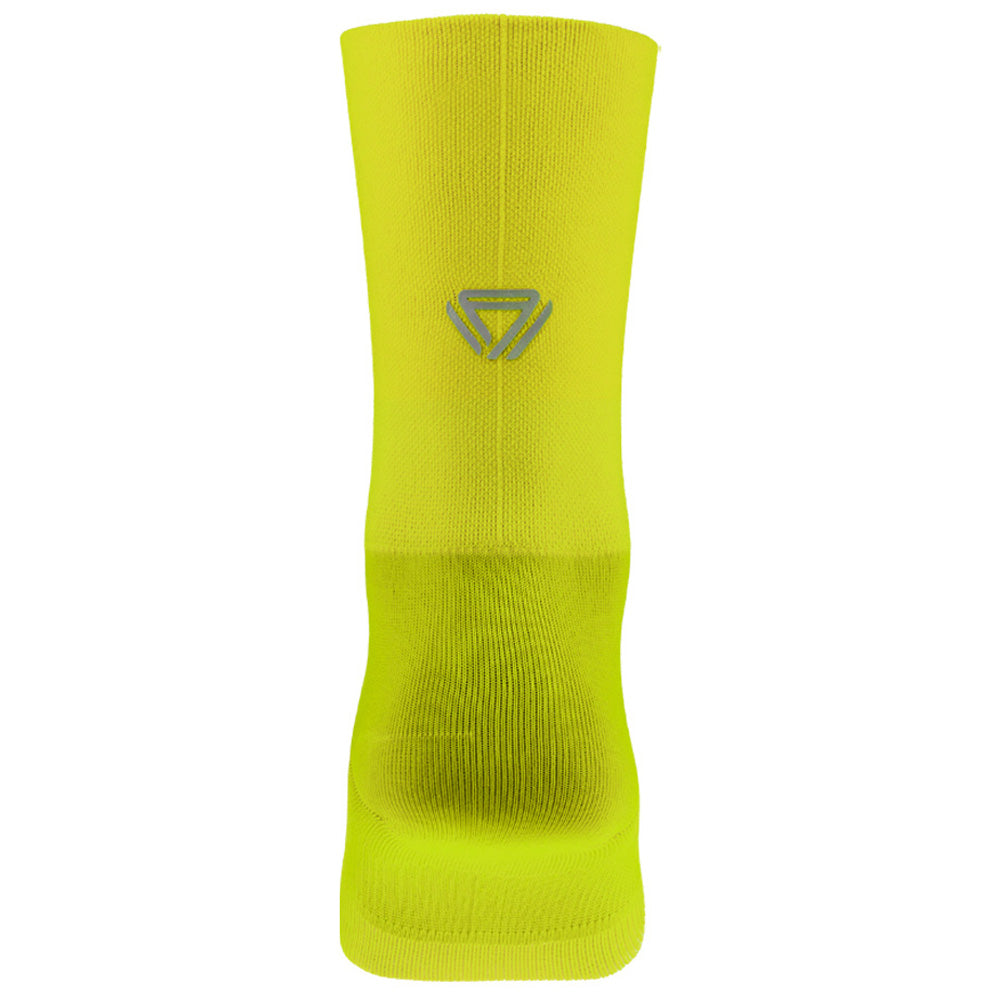 Medias de Ciclismo GW Reflectivas Amarillo Neón