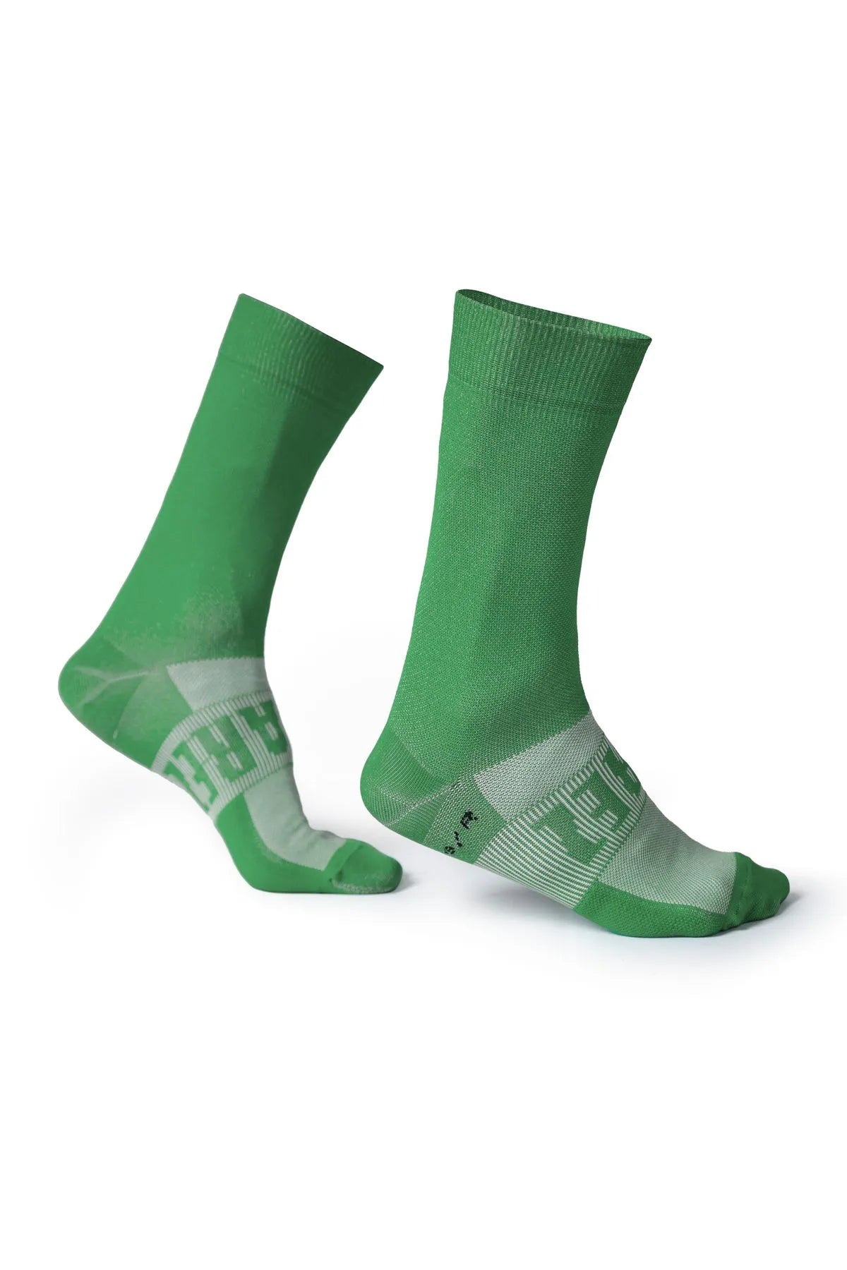 Medias de ciclismo Suárez 7” Dualtone Green