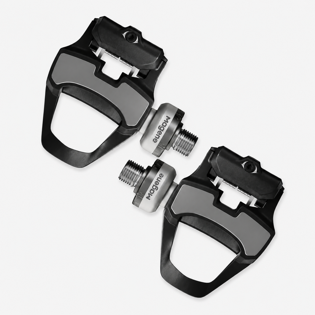 Pedales con potenciómetro Magene P715 para ciclismo
