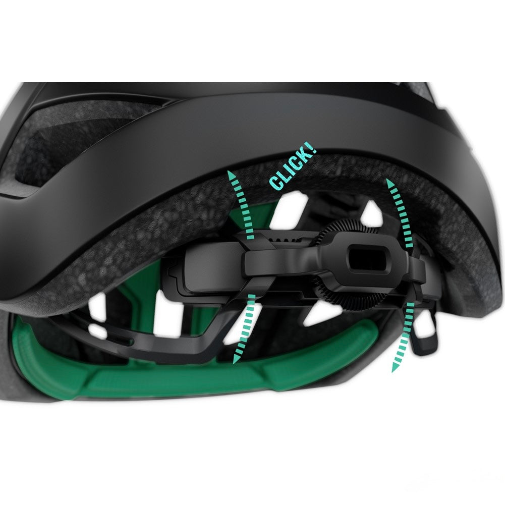 Casco de ciclismo Lazer Tonic KinetiCore negro mate