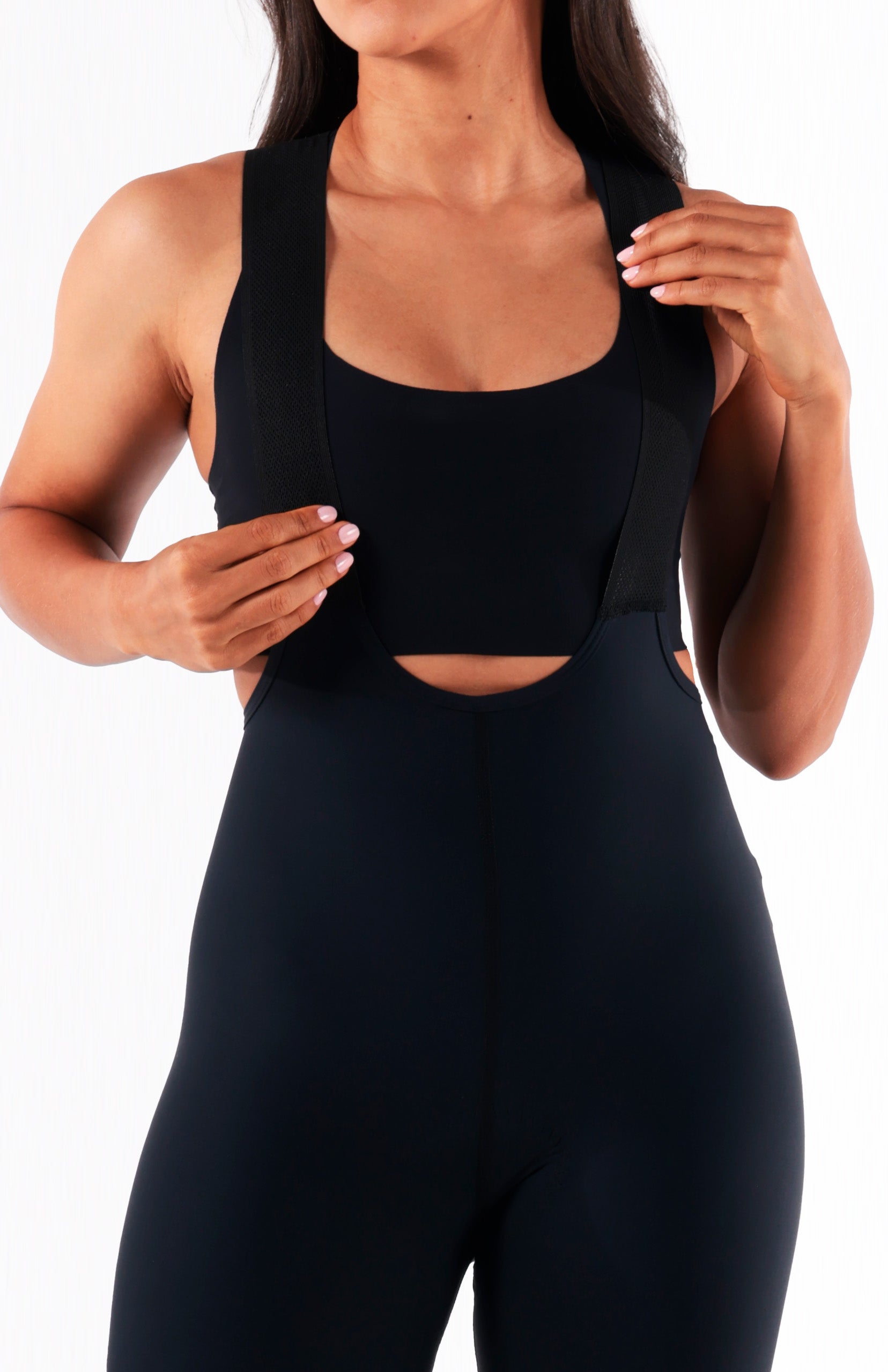 Licra de ciclismo Highforce Classic con cargaderas para mujer