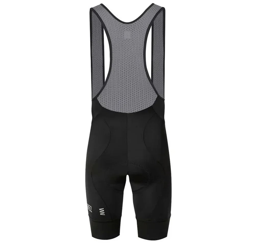 Pantaloneta de Ciclismo con Tirantes Hombre Suarez Atom 2.4 Negra