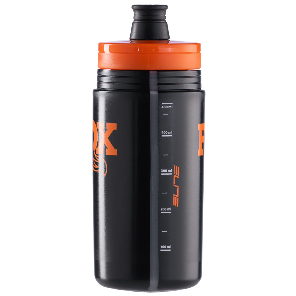 Caramañola de Ciclismo Elite Kebea 550 ml Negro Naranja