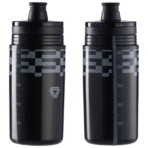 Caramañola de Ciclismo Elite Kebea 550 ml Negro Gris