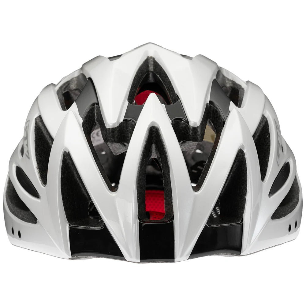 Casco de ciclismo GW Mantis M9 blanco brillante