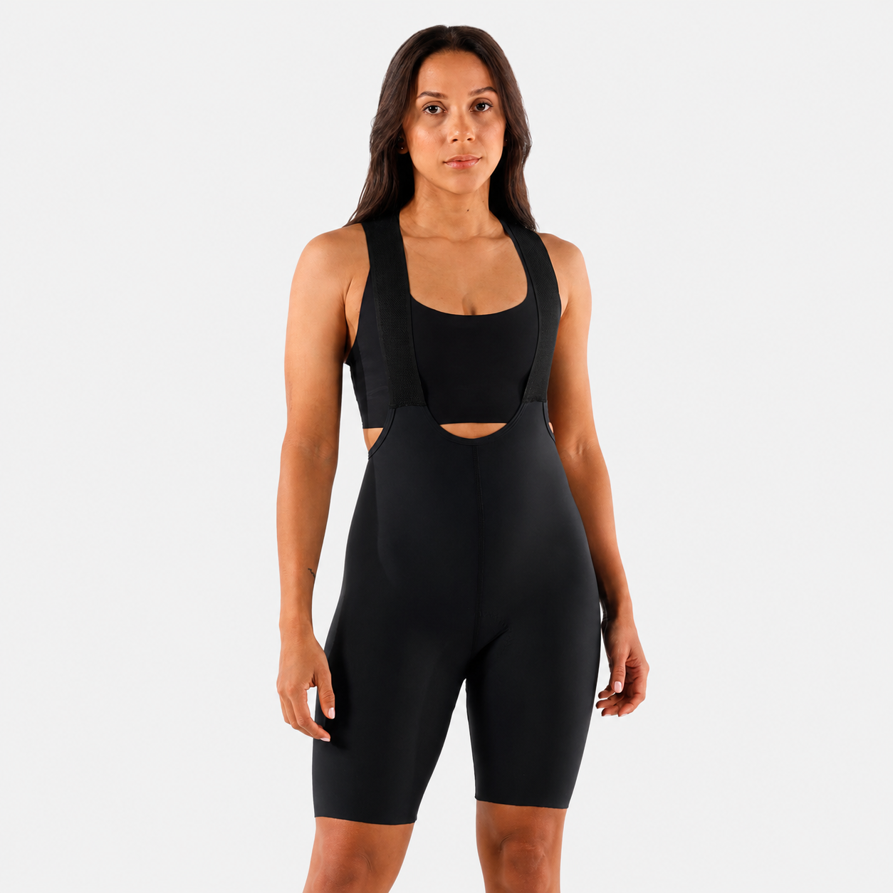 Licra de ciclismo Highforce Classic con cargaderas para mujer