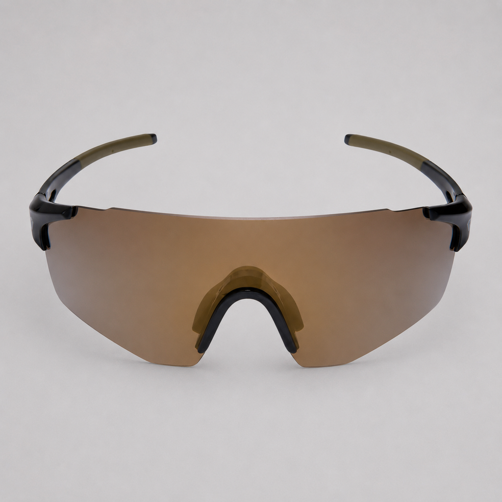 Gafas de ciclismo GW Flint Full Color negro dorado