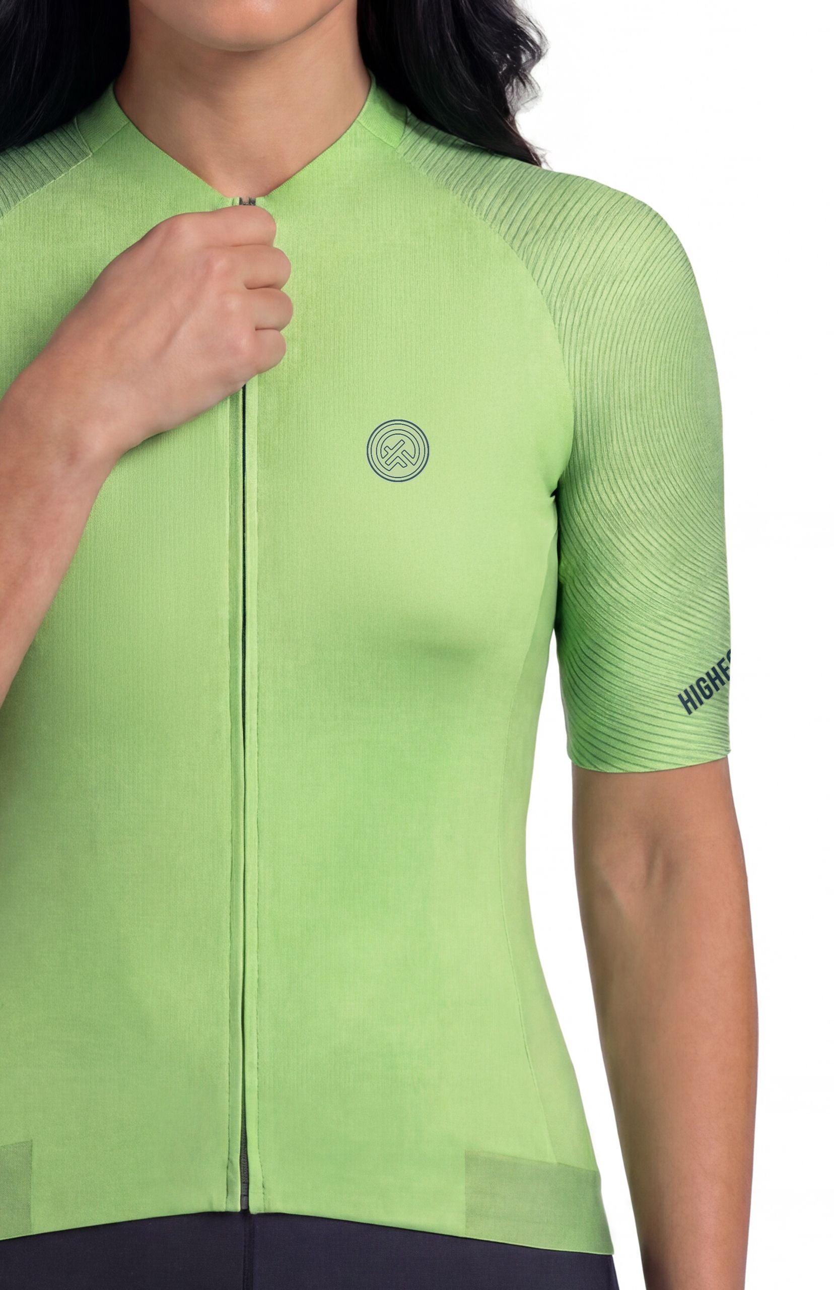 Jersey de Ciclismo Unisex HighForce Verde Lima