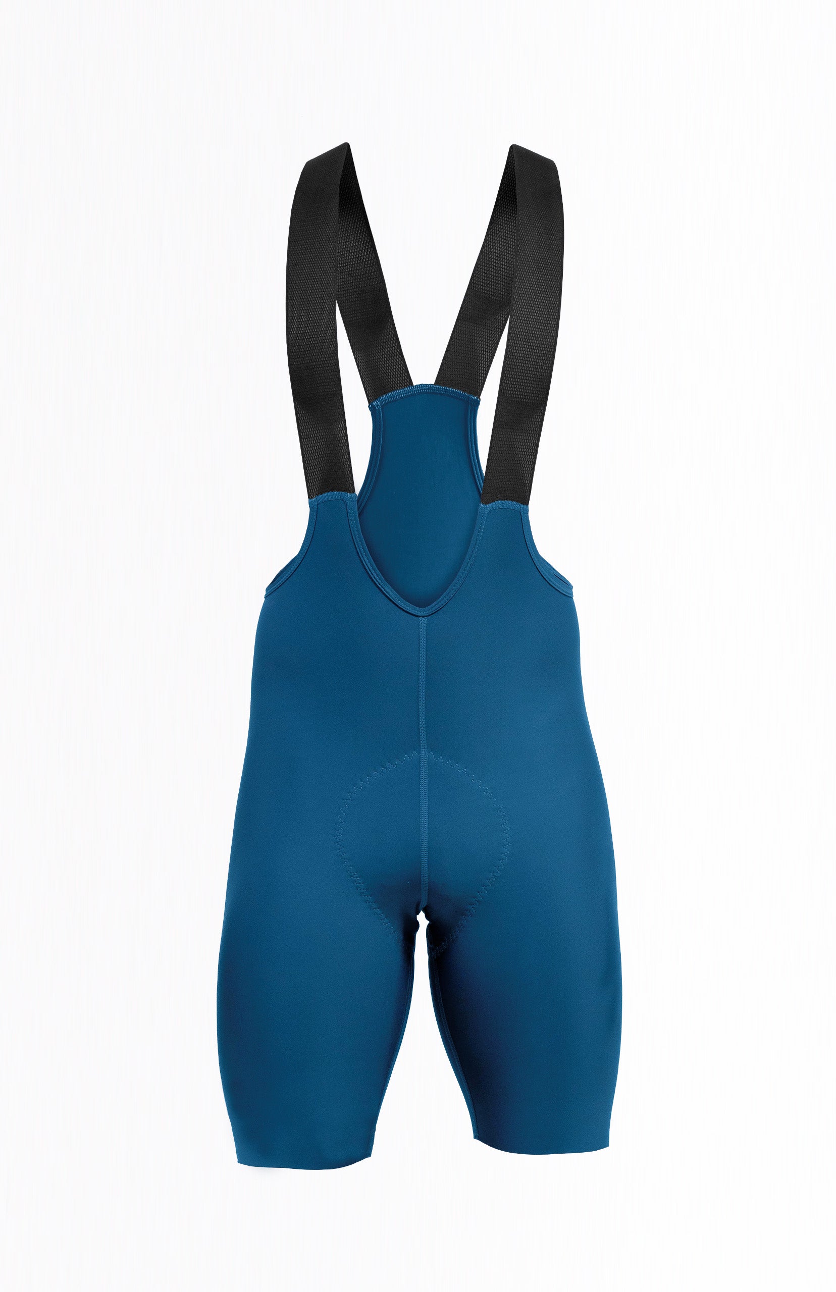 Licra de ciclismo Highforce Classic azul pacífico con cargaderas para mujer