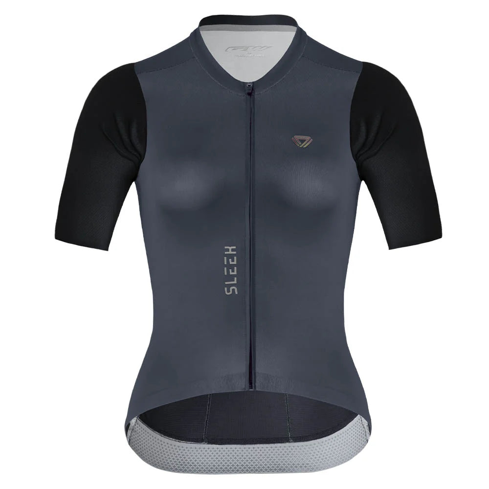 Jersey de ciclismo GW Mujer Sleek Humo