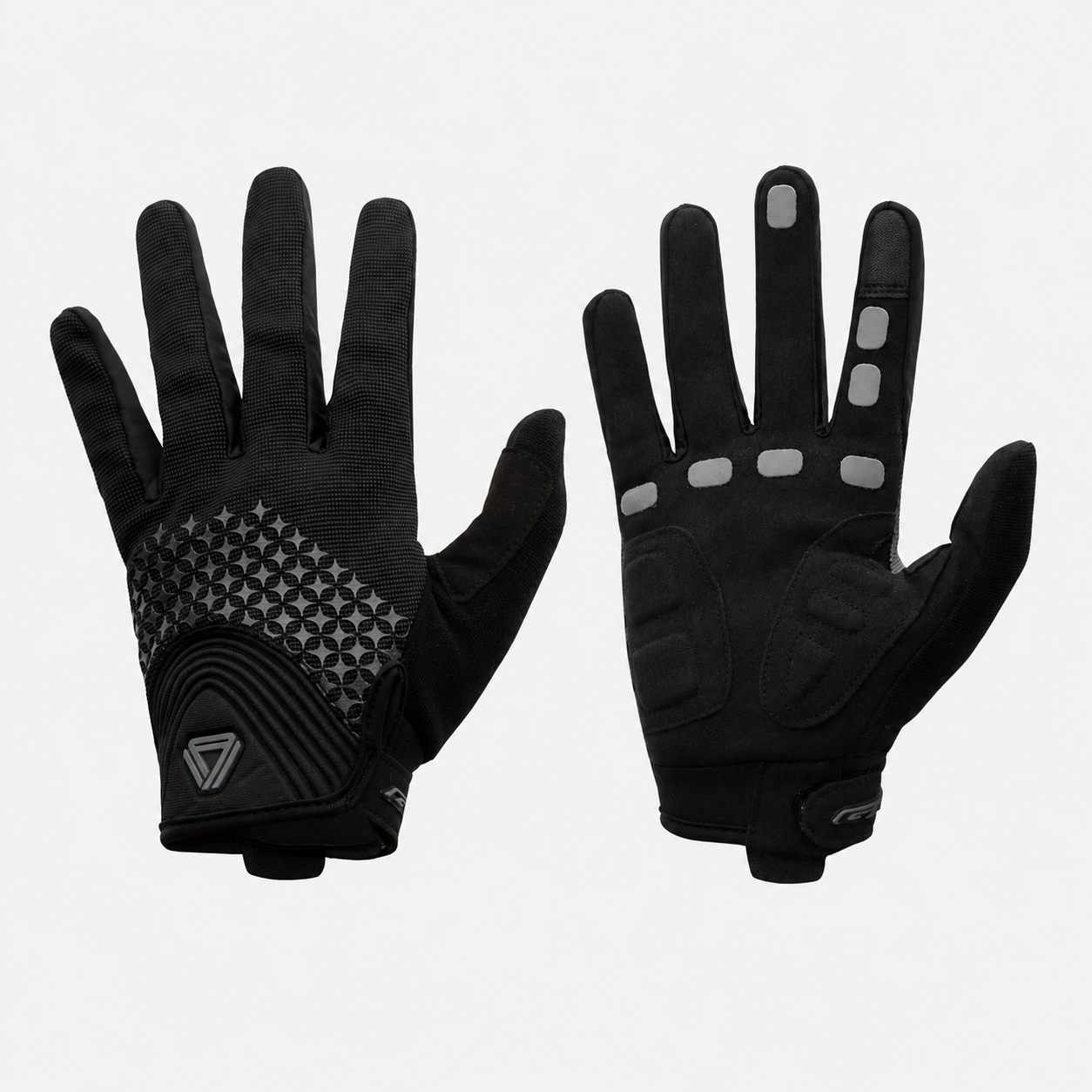 Guantes largos de ciclismo GW Torch negros