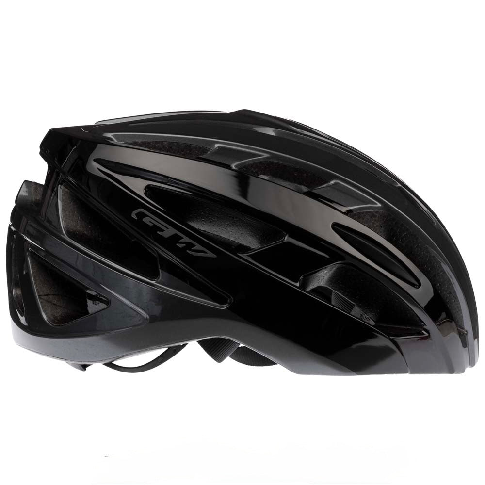 Casco de ciclismo GW M3 MTB/Ruta negro brillante/gris oscuro