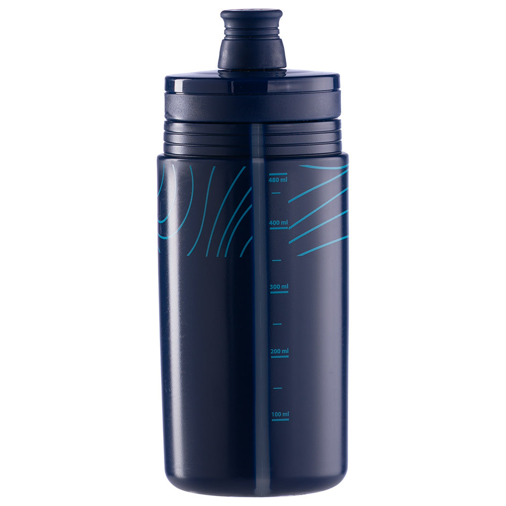 Caramañola de Ciclismo Elite Kebea 550 ml Azul Navy