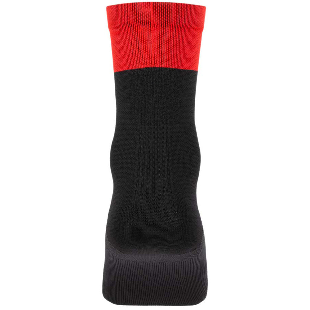 Medias de Ciclismo GW Lithe Negro Rojo