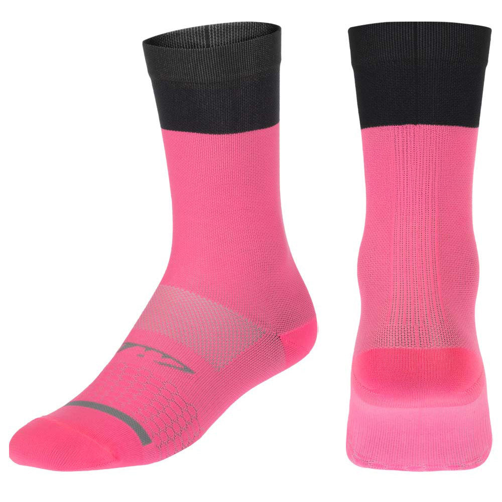 Medias de Ciclismo GW Lithe Rosado Gris Talla Única
