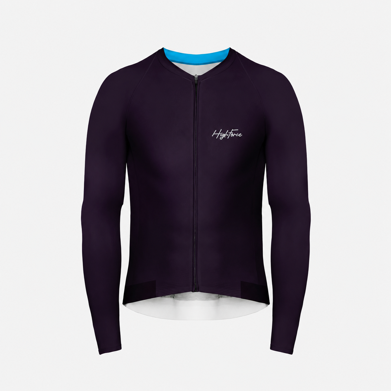 Jersey de Ciclismo Manga Larga Unisex HighForce Morado Oscuro