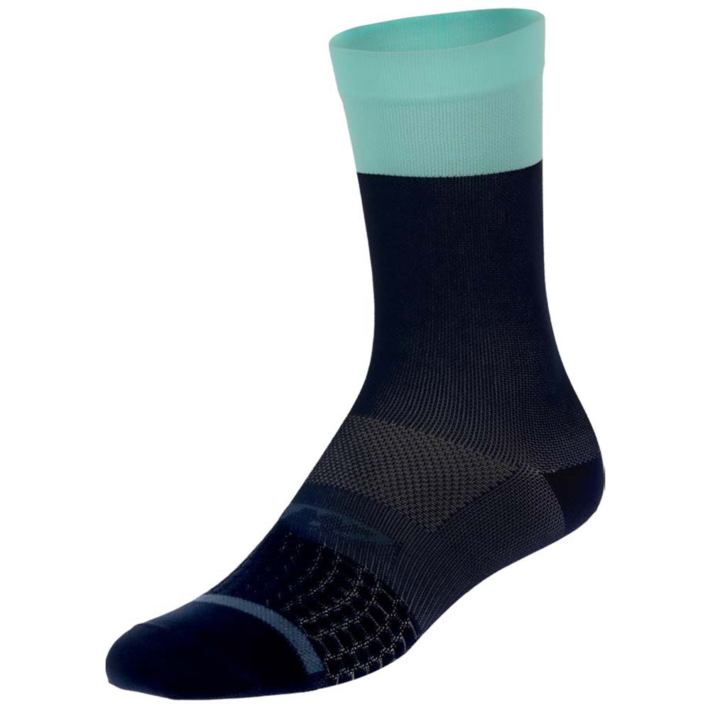 Medias de Ciclismo GW Lithe Navy Turquesa
