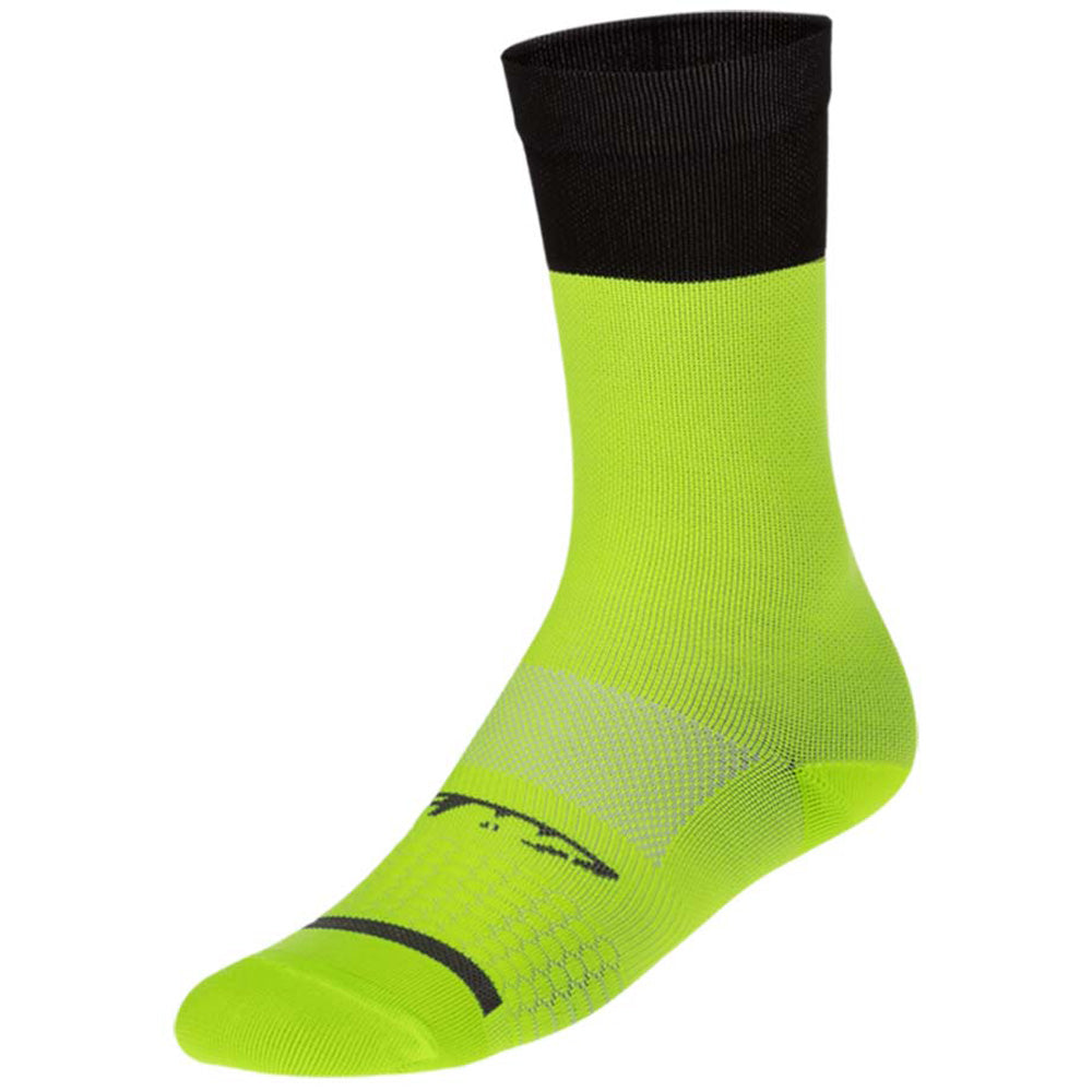 Medias de Ciclismo GW Lithe Amarillo Neón Negro