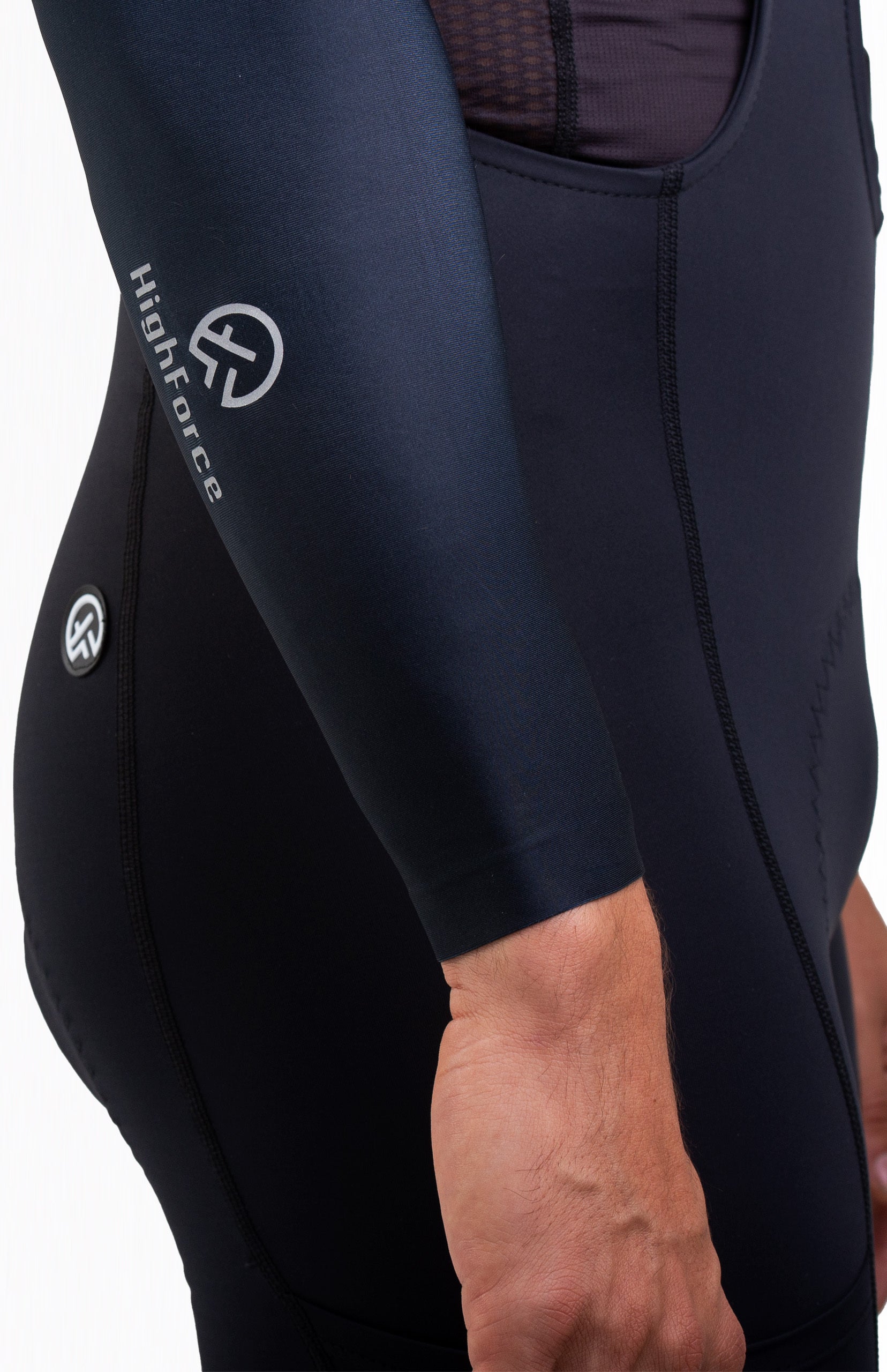 Mangas protectoras de ciclismo Highforce negras