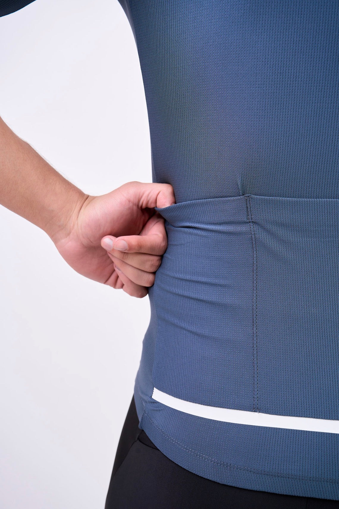 Jersey de ciclismo Ionik Start masculino manga corta verde benetton