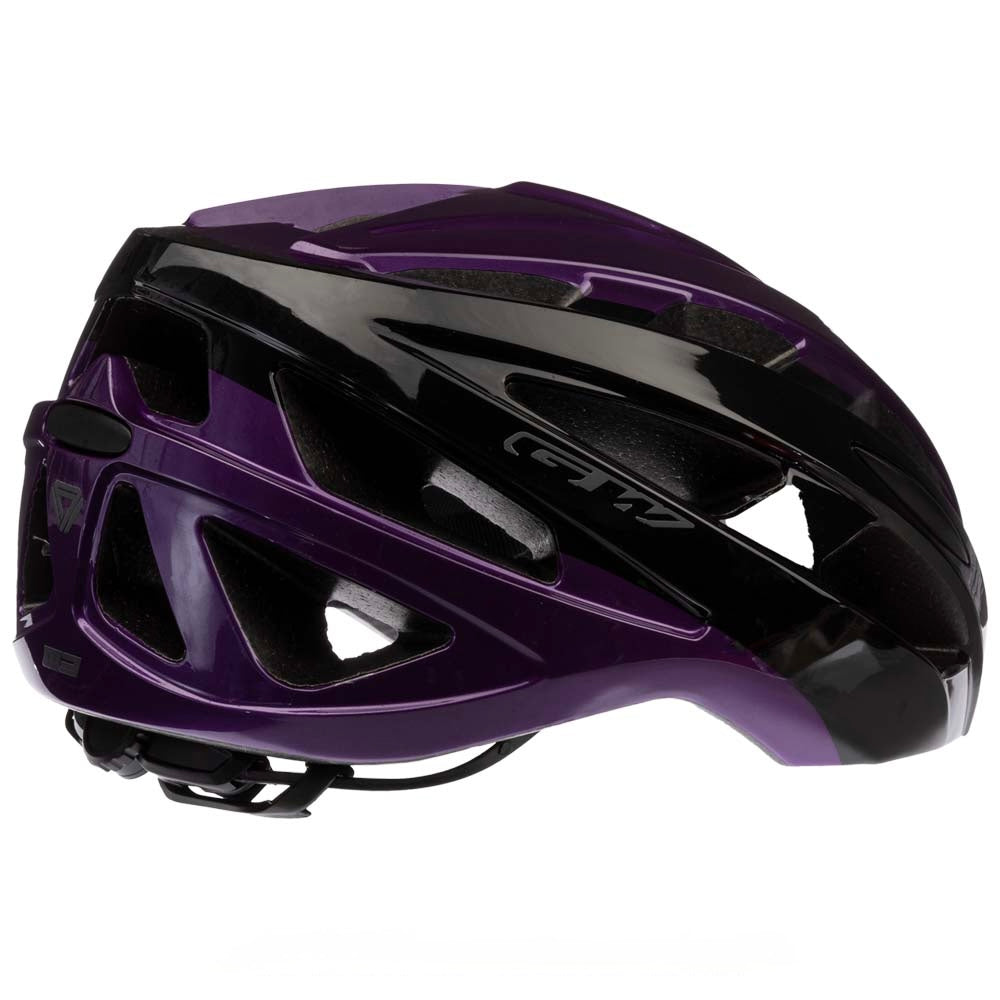 Casco de ciclismo GW M3 MTB/Ruta negro brillante/morado brillante