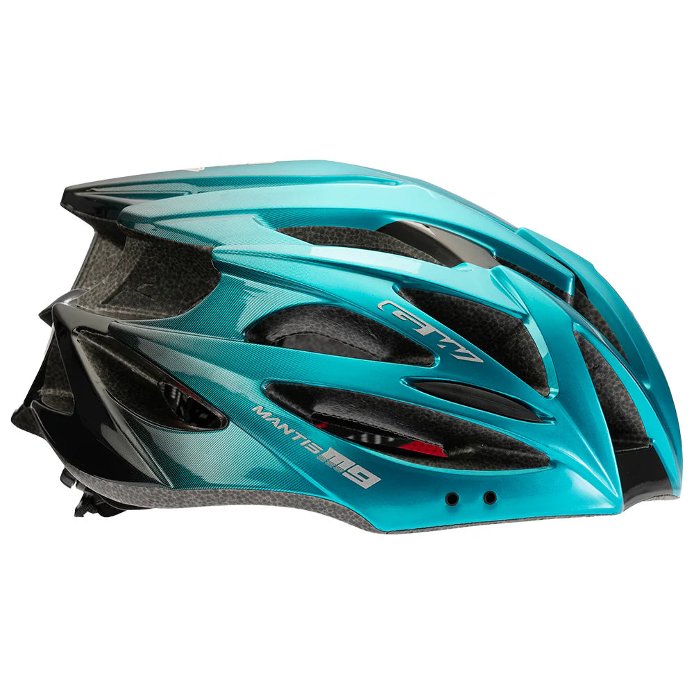Casco de ciclismo GW Mantis M9 aguamarina