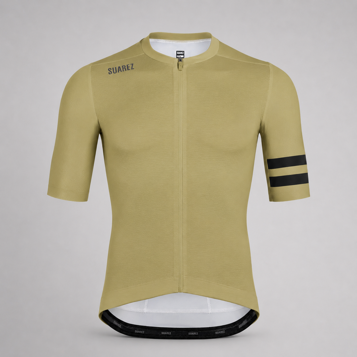 Jersey de ciclismo Suarez Hombre Solid Green Gold 2.4