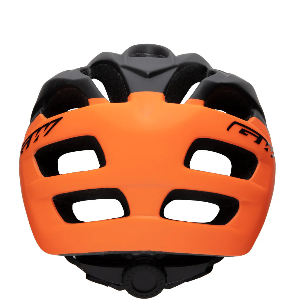 Casco de ciclismo GW 015 Enduro MTB negro mate/naranja