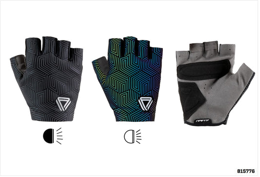 Guantes cortos de ciclismo GW Full Reflective
