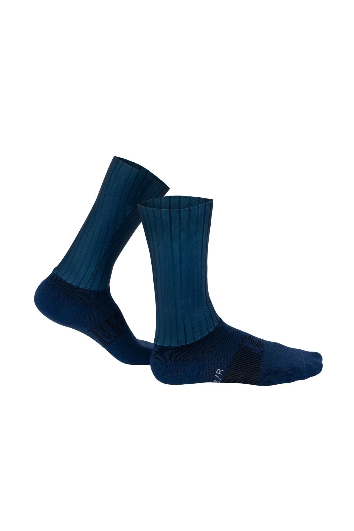Medias de ciclismo Suárez 7” Aero Blue