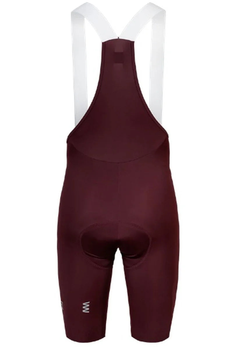 Pantaloneta de Ciclismo con Tirantes Mujer Suarez Spyder Wine