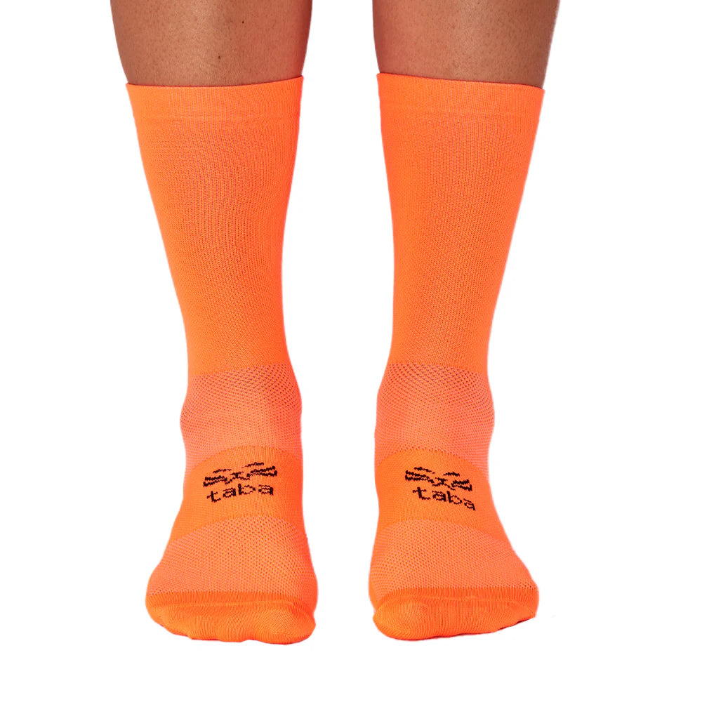 Medias de Ciclismo Taba Clásica Naranja