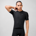 Jersey de ciclismo Ionik Pro masculino negro Neckless