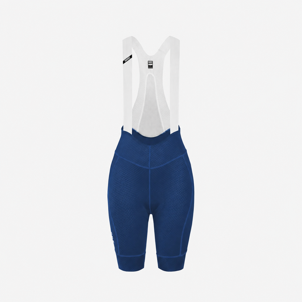 Pantaloneta de Ciclismo con Tirantes Mujer Suarez Hard Blue Quartz 2.4