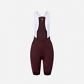 Pantaloneta de Ciclismo con Tirantes Mujer Suarez Spyder Vino