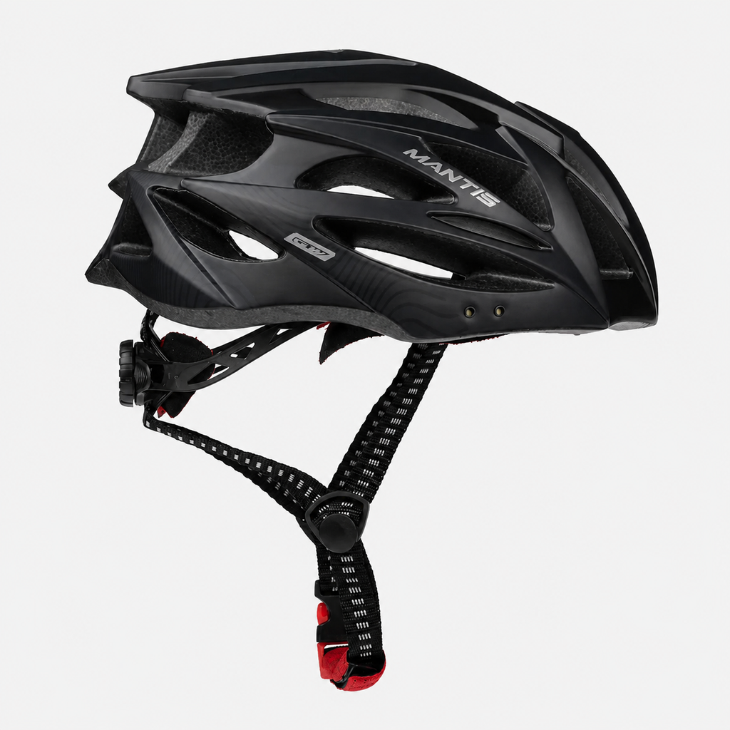 Casco de ciclismo GW Mantis negro