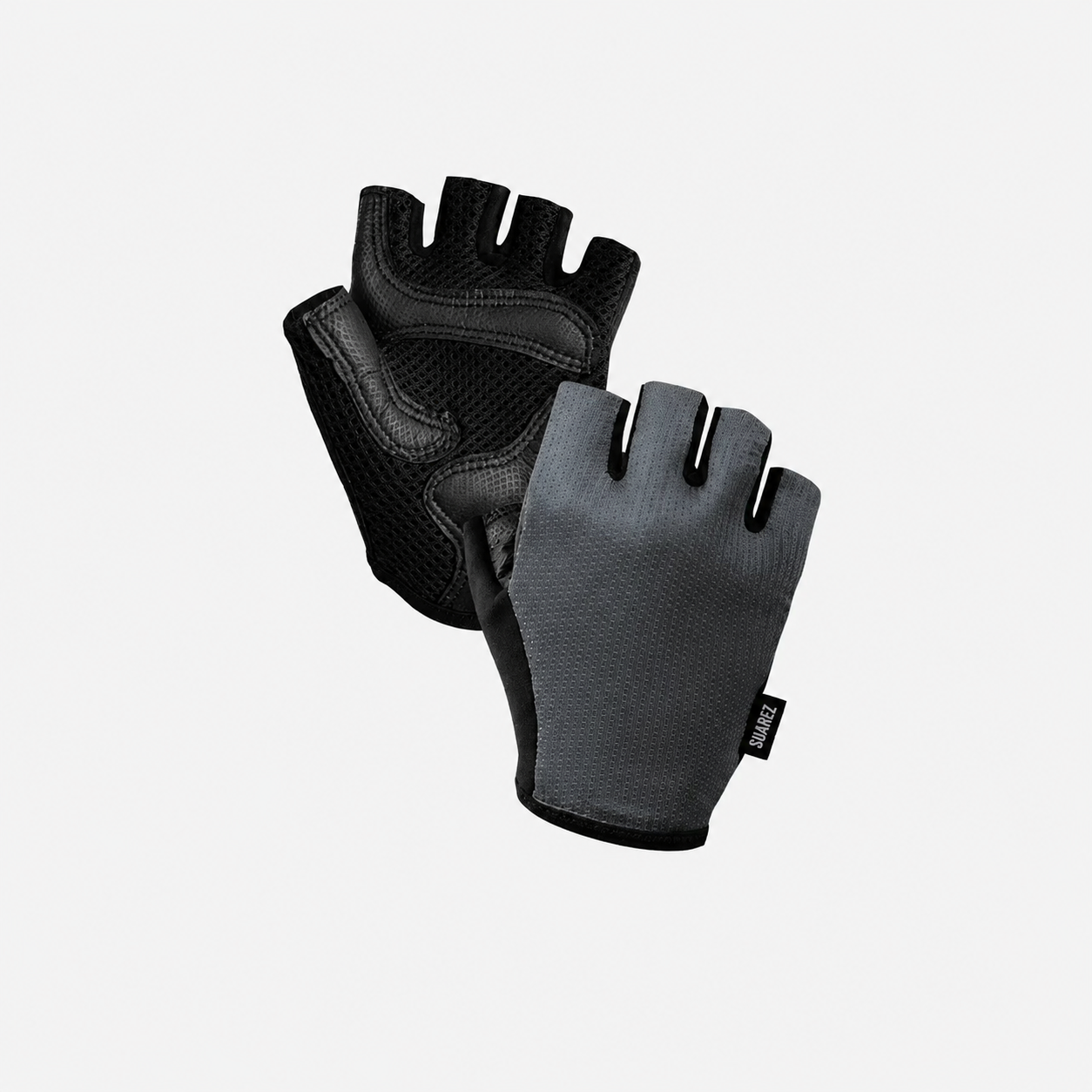 Guantes cortos de ciclismo Suárez Sallow Anthracite