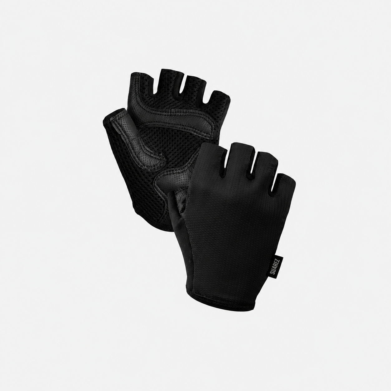 Guantes cortos de ciclismo Suárez Sallow Black