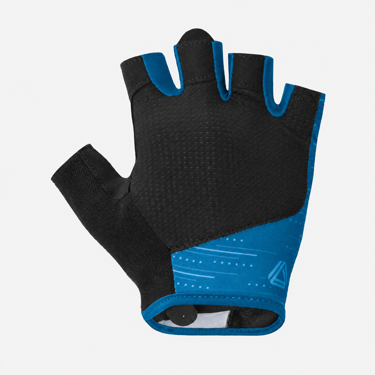 Guantes cortos de ciclismo GW Jet azul