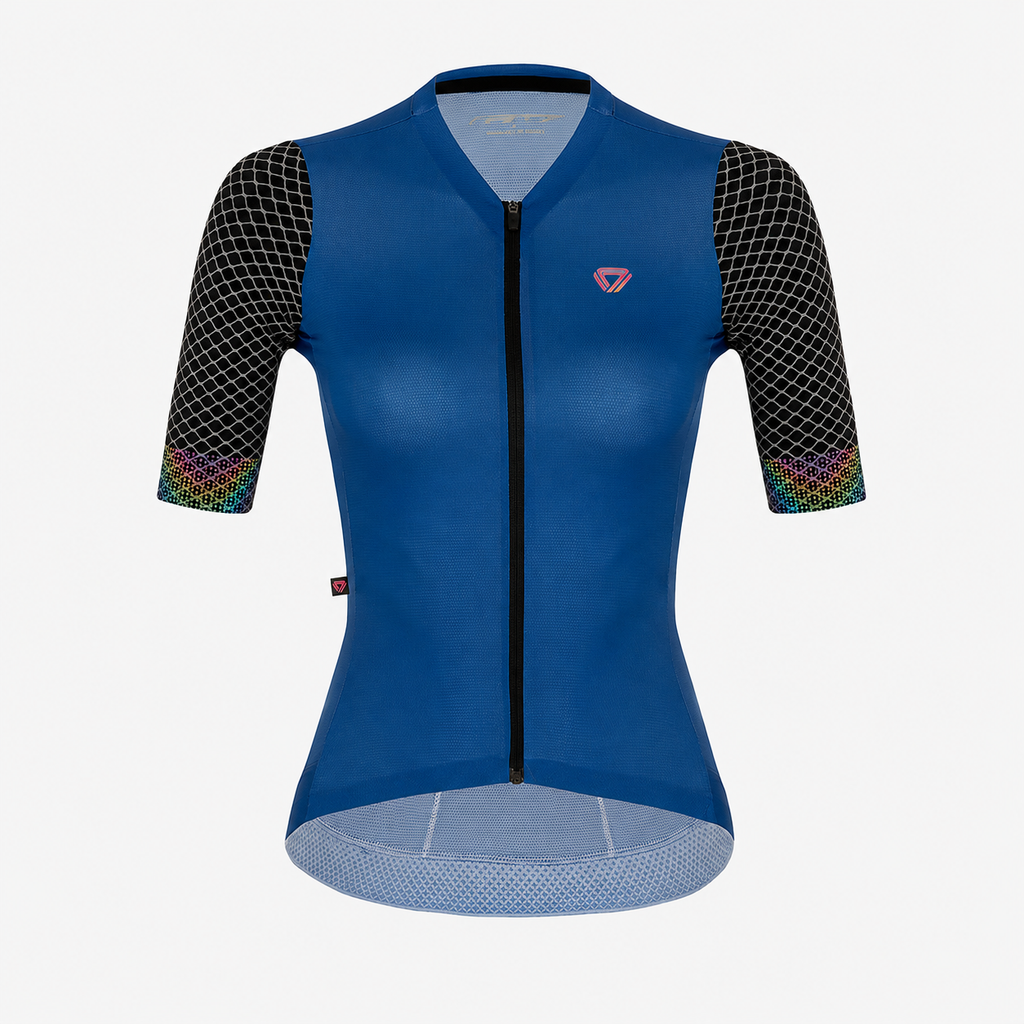 Jersey de ciclismo GW Mujer Shore Night Blue