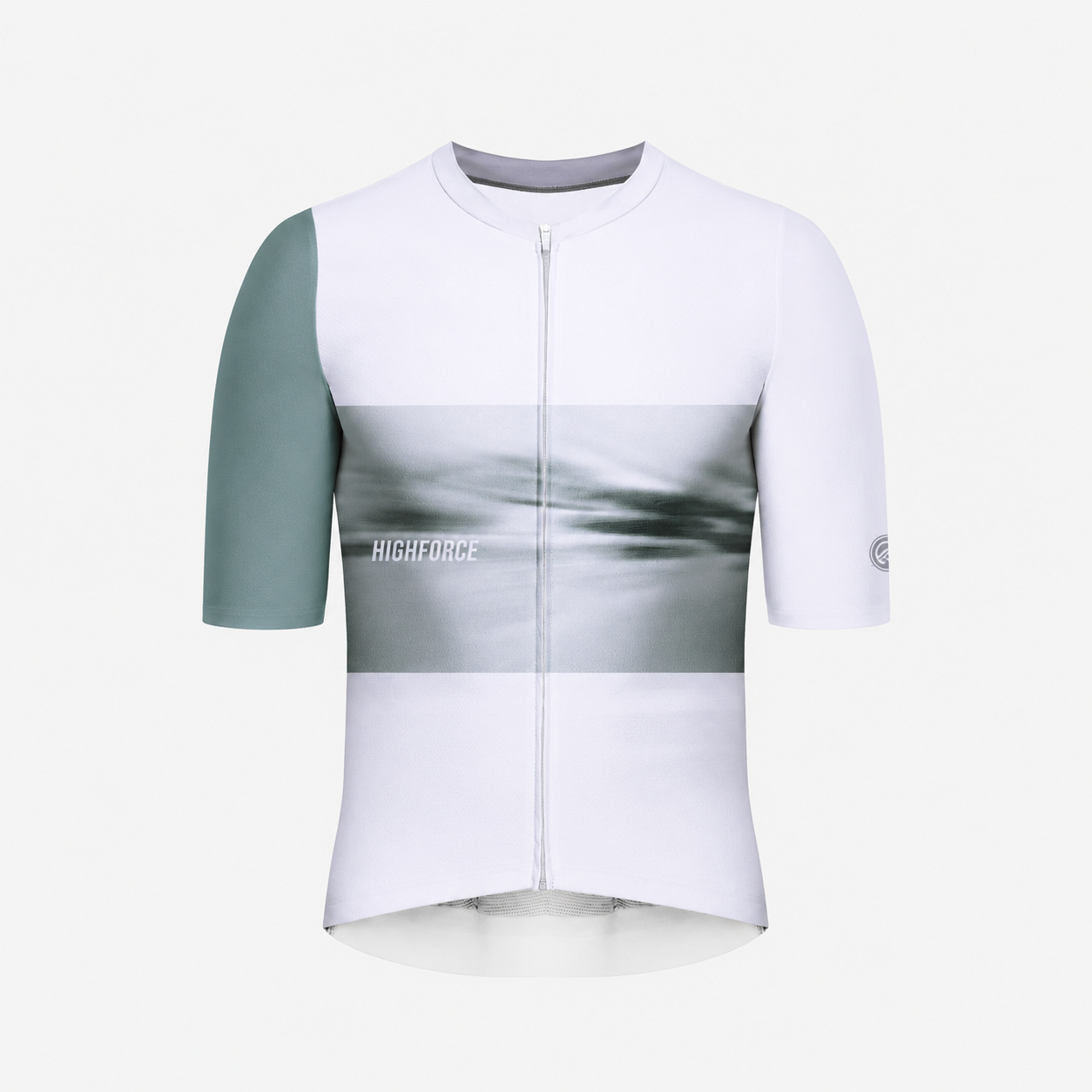 Jersey de ciclismo HighForce Unisex White/Grey