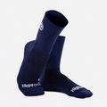 Medias de ciclismo Highforce compresivas reflectivas azules