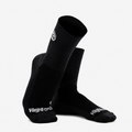 Medias de ciclismo Highforce compresivas reflectivas negras